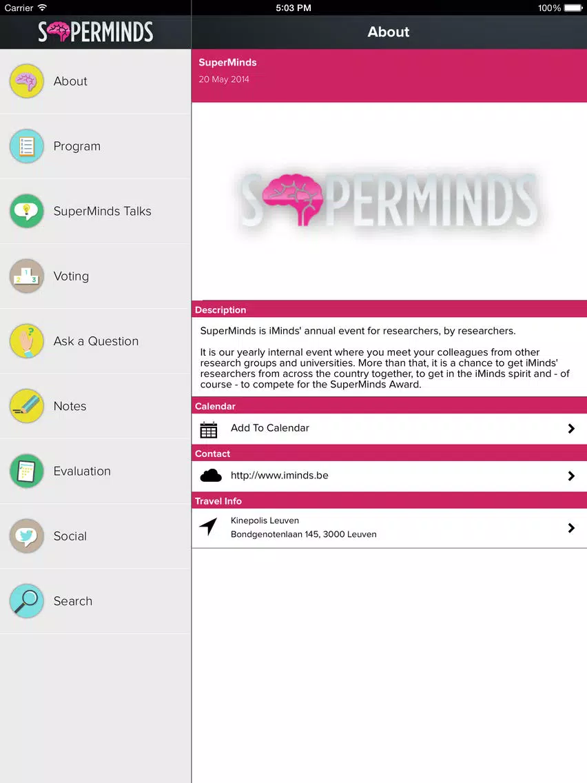 SuperMinds iPad Screenshots