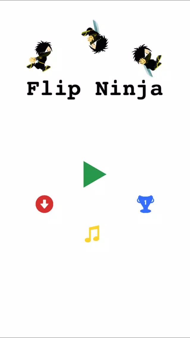 Tangkapan layar Flip Ninja - Clean Jump Flappy Challenge