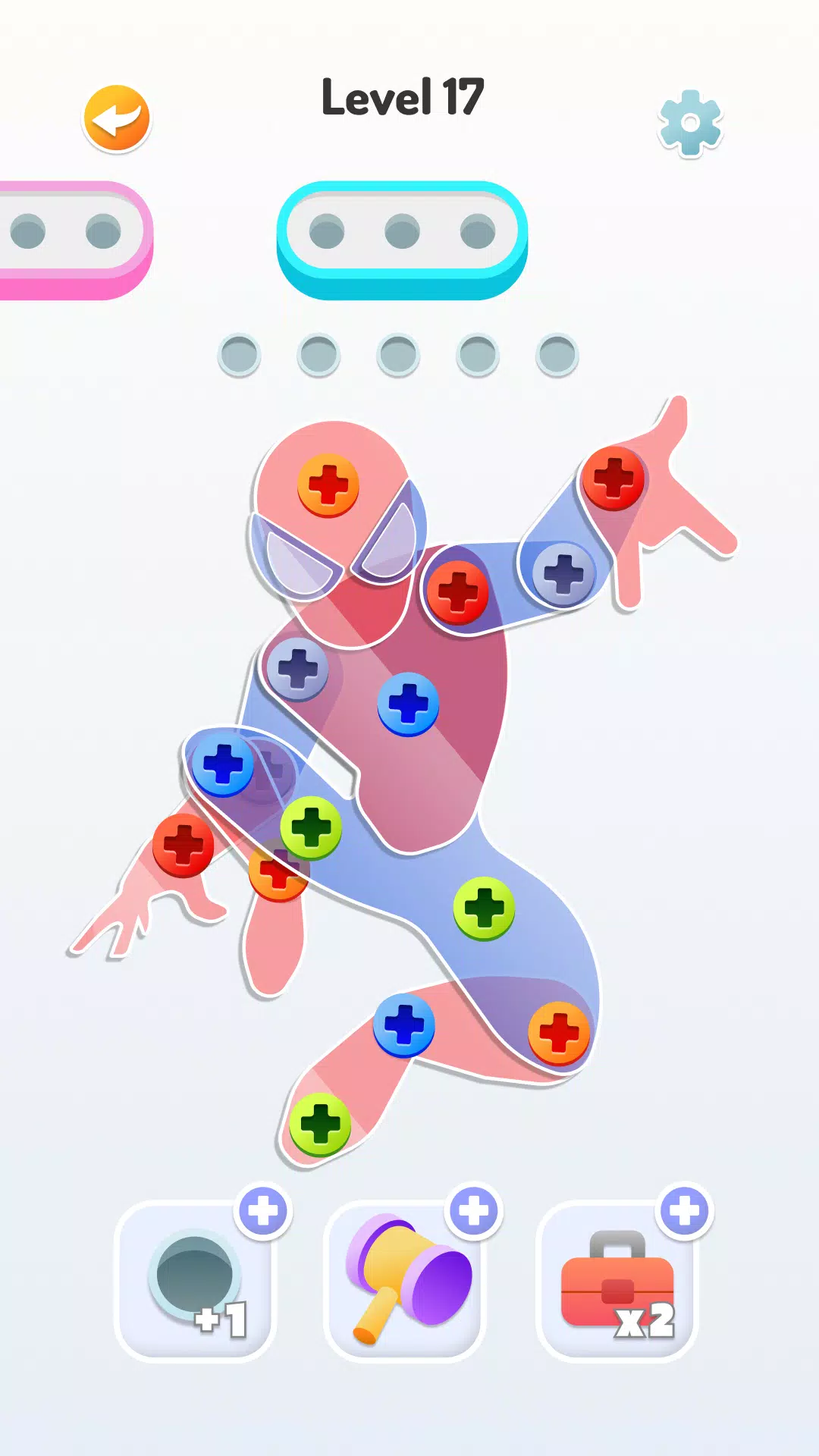 Capturas de pantalla de Unscrew Tiles Puzzle