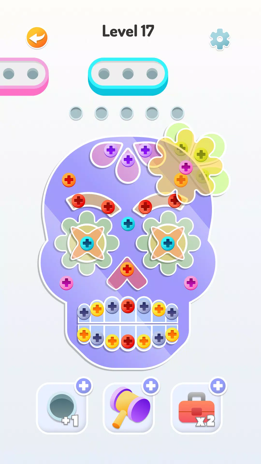 Capturas de pantalla de Unscrew Tiles Puzzle