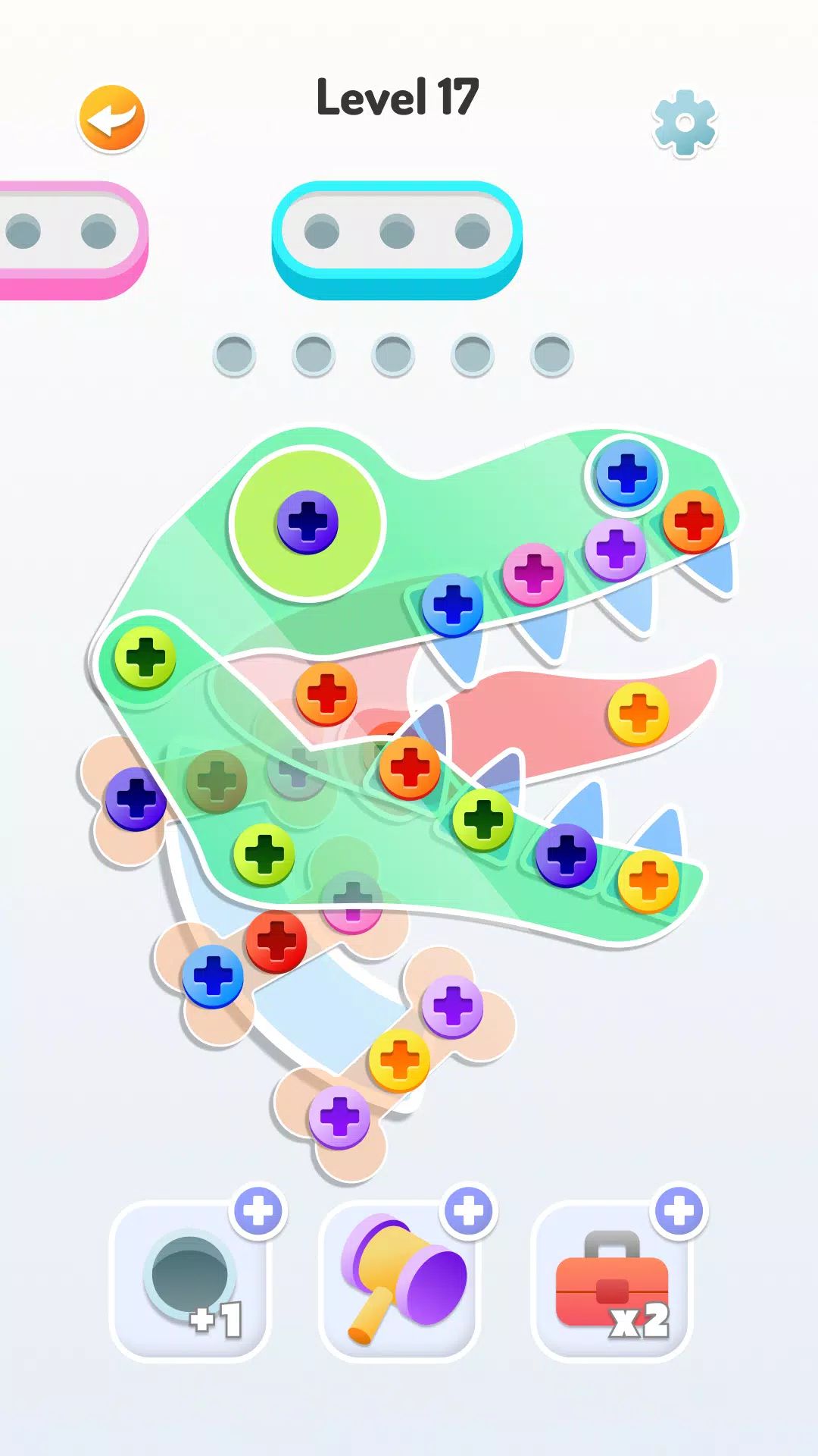 Capturas de pantalla de Unscrew Tiles Puzzle