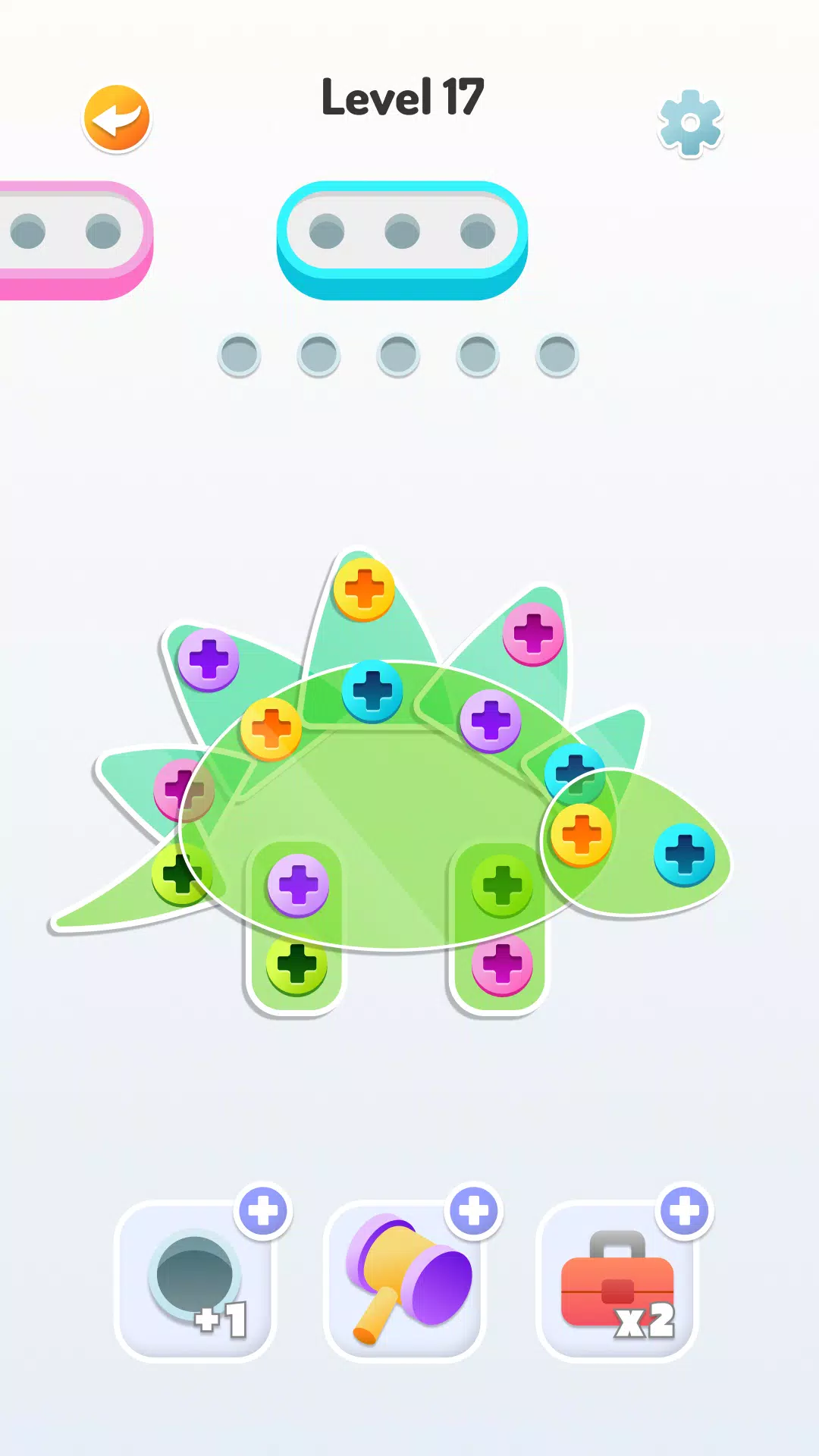 Capturas de pantalla de Unscrew Tiles Puzzle