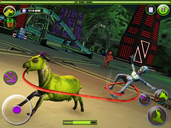 Zrzuty ekranu Scary Goat Space Rampage iPad 