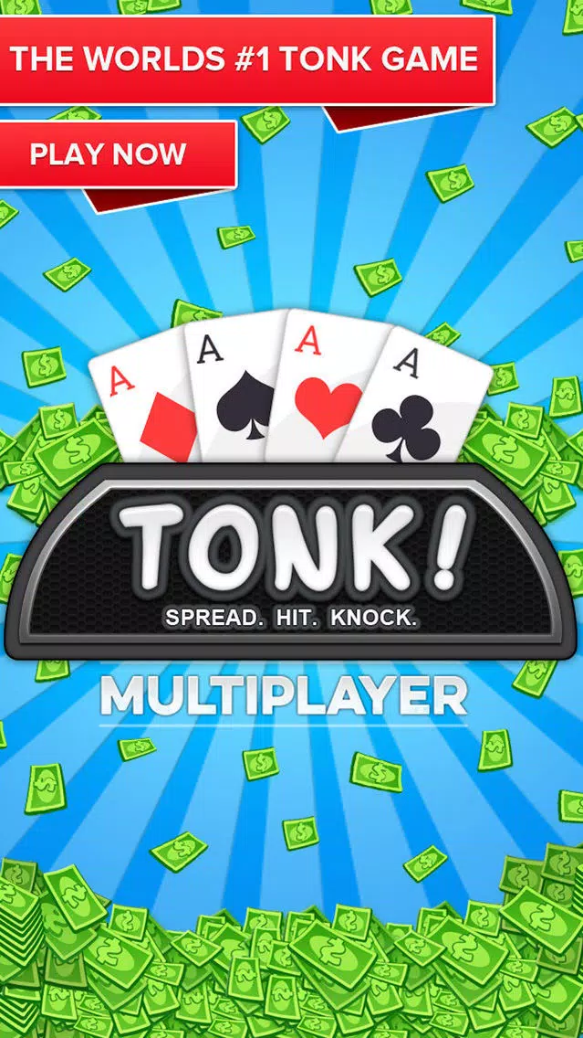 Tonk Multiplayer Card Game (Tunk Classic) Free應用截圖