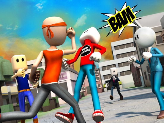 Tangkapan skrin Angry Stick Fighter 2017 iPad 