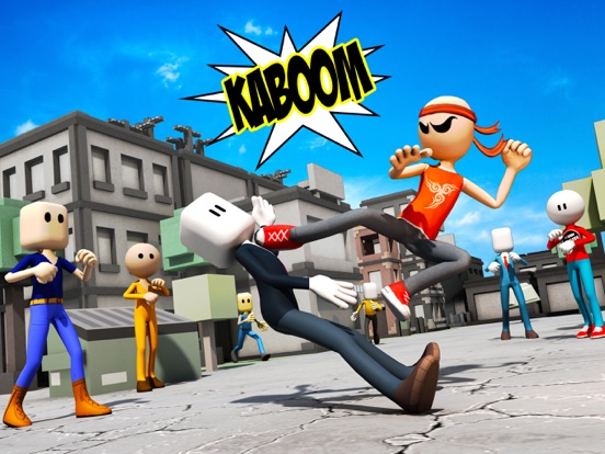Tangkapan skrin Angry Stick Fighter 2017 iPad 