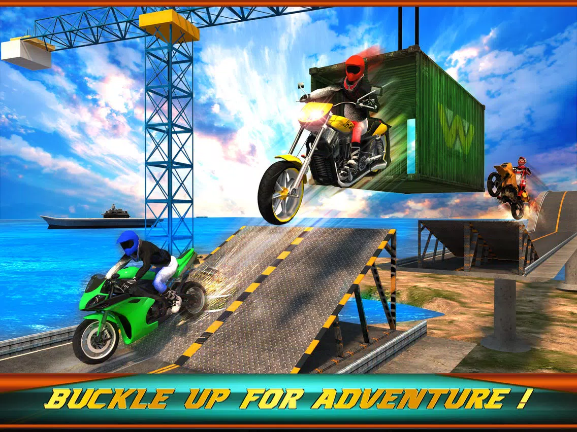 Extreme Bike Stunts 3D iPad  Screenshots