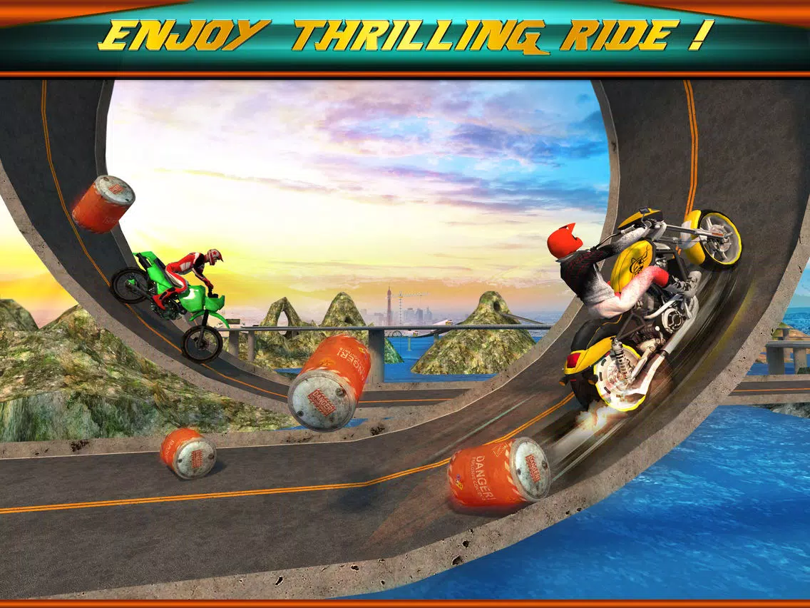 Extreme Bike Stunts 3D iPad  Screenshots