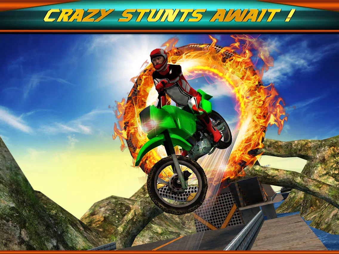 Extreme Bike Stunts 3D iPad  Screenshots