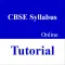 CBSE SYLLABUS Tutorial