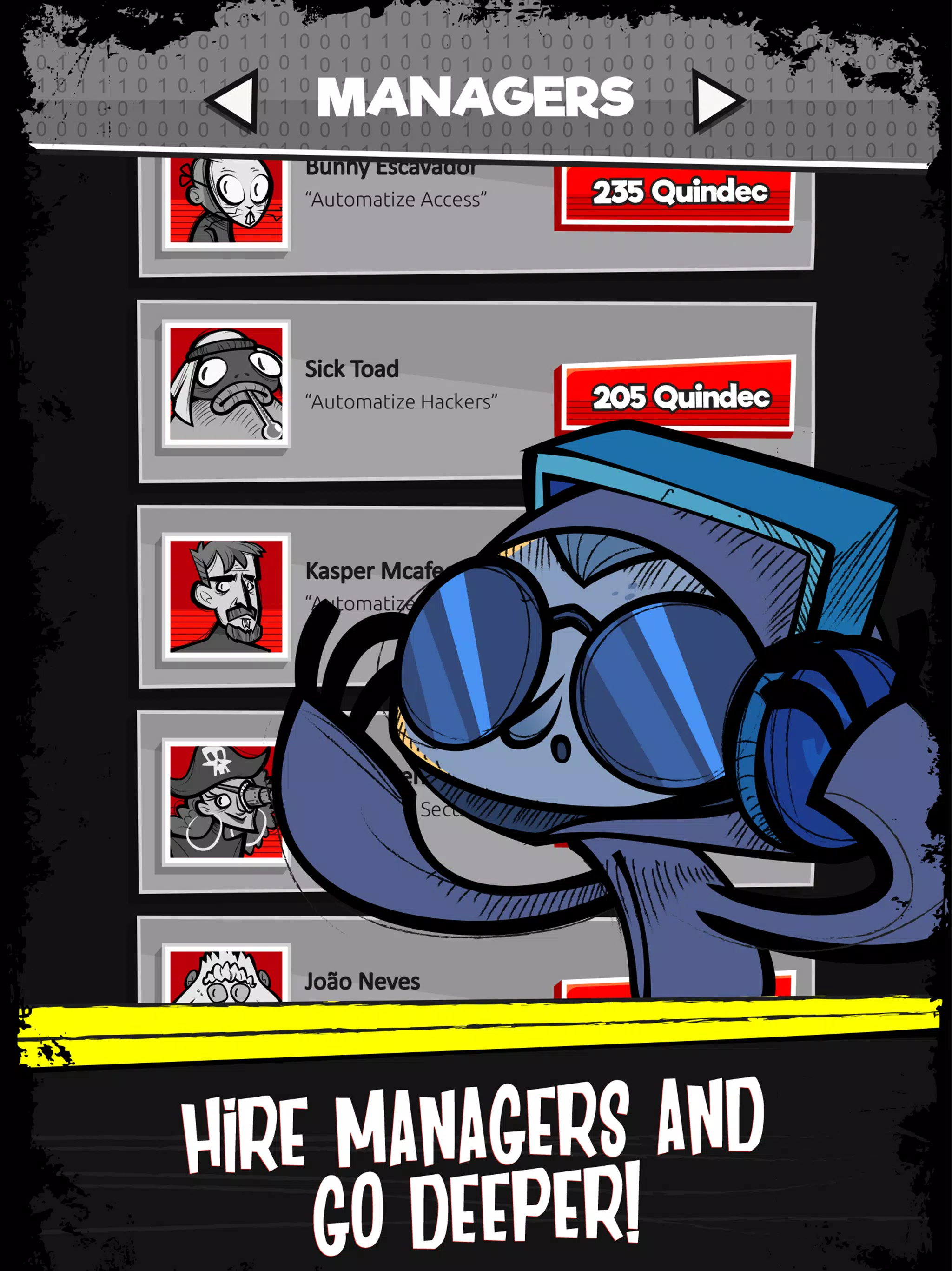 Into the Deep Web: Idle Game स्क्रीनशॉट