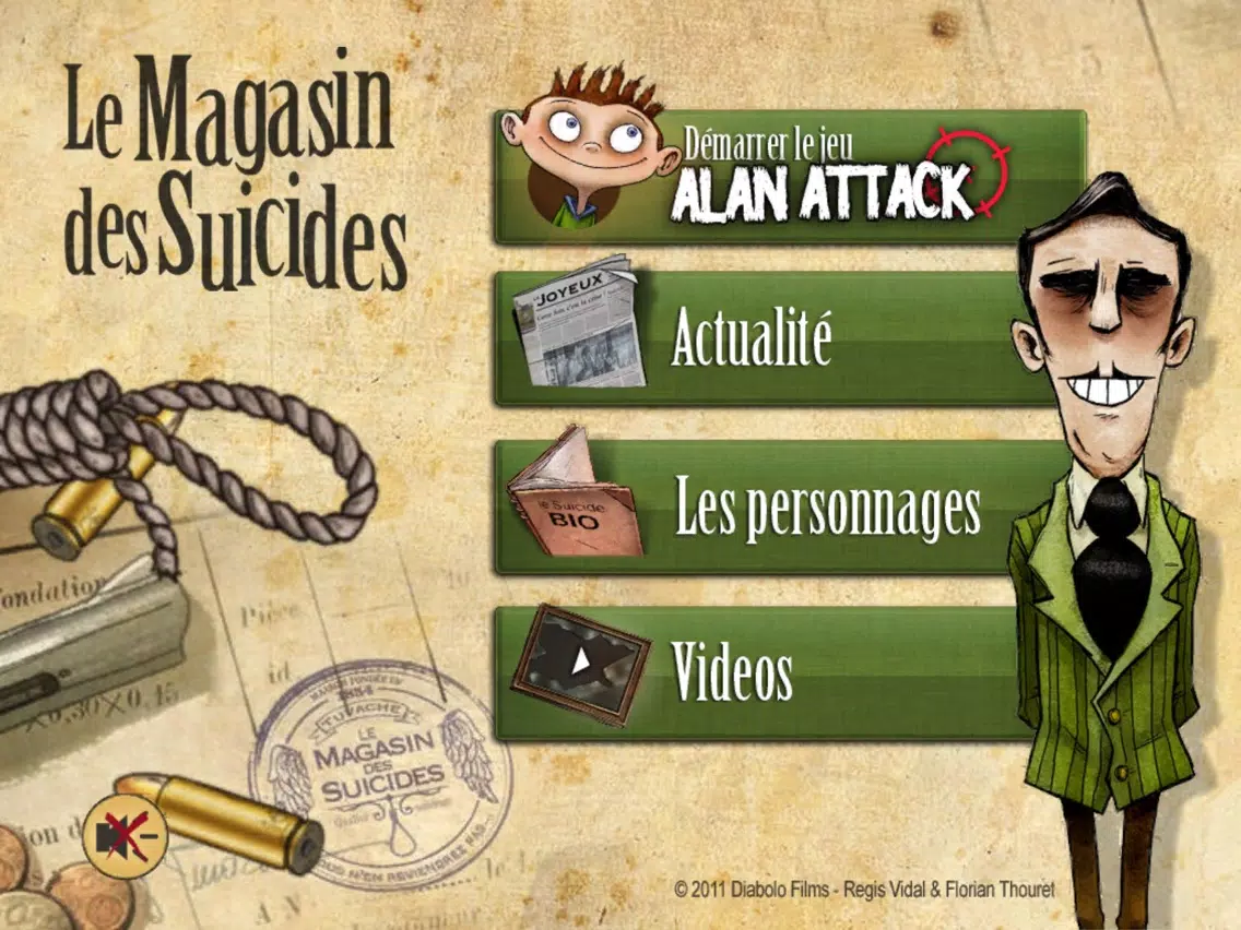 Le Magasin des Suicides iPad  Screenshots