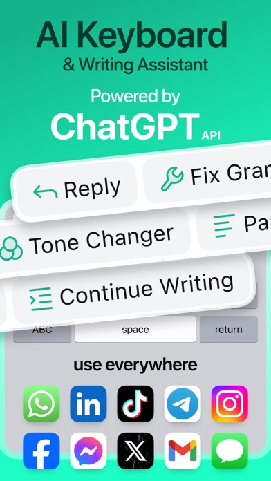 AI Type: Al Keyboard Extension স্ক্রিনশট