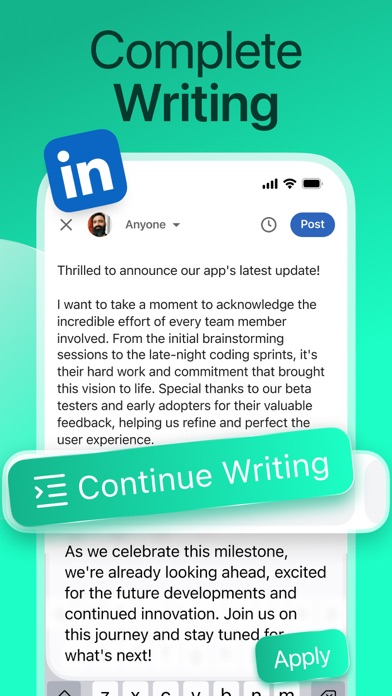 AI Type: Al Keyboard Extension স্ক্রিনশট
