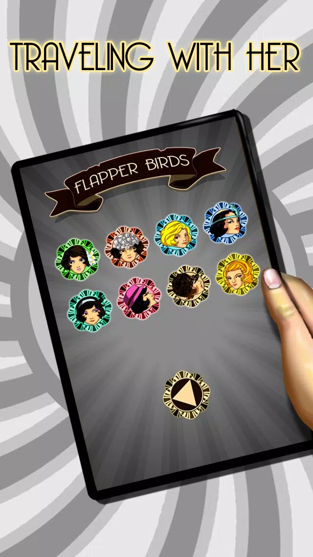 Flapper Birds - The 1920's High Flying Action Adventure, Fall and Rescue Game Screenshots
