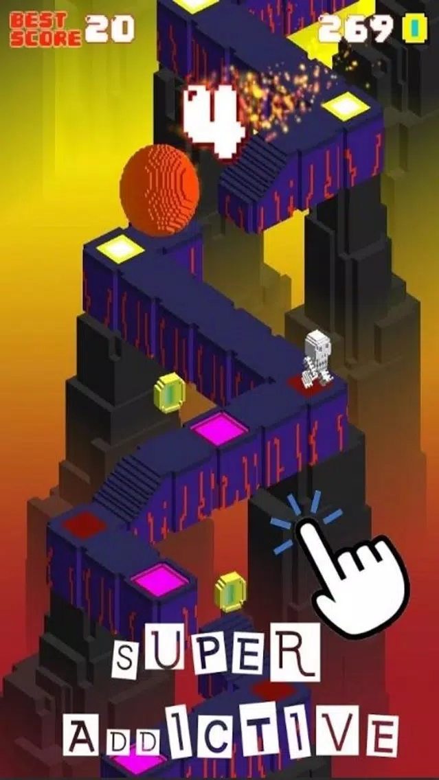 Capturas de tela do Tap Tap Escape
