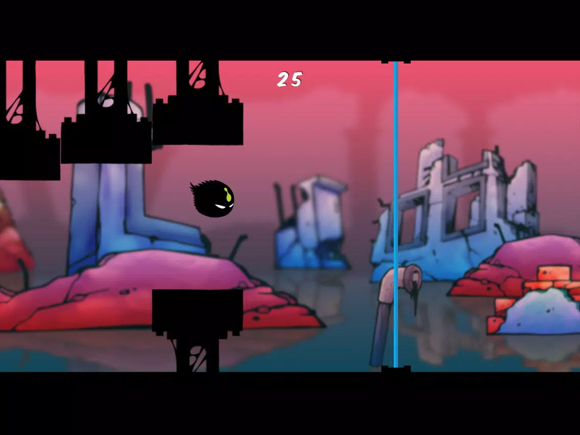 Shadow - Mad Ball Jumping Adventures iPad  स्क्रीनशॉट