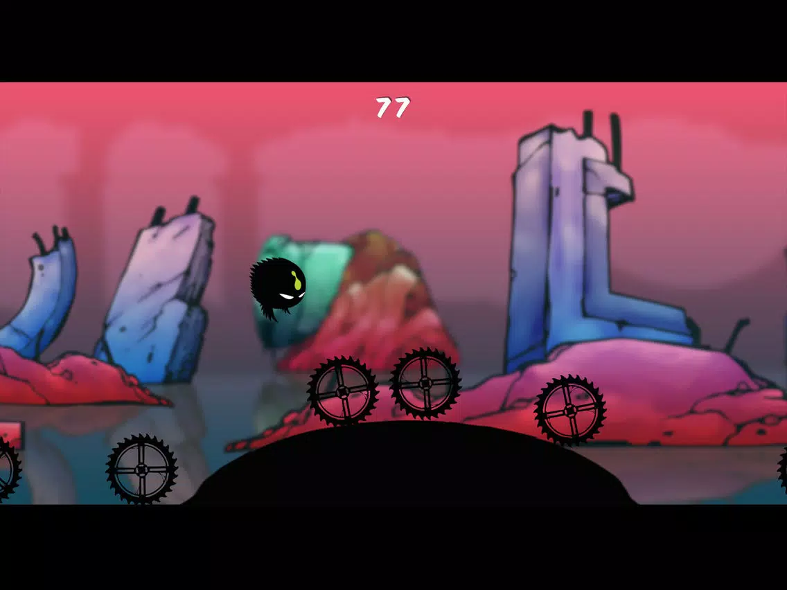 Shadow - Mad Ball Jumping Adventures iPad  स्क्रीनशॉट