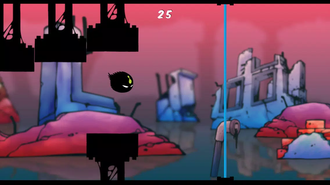 Shadow - Mad Ball Jumping Adventures स्क्रीनशॉट