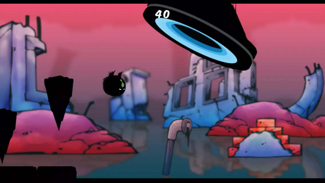 Shadow - Mad Ball Jumping Adventures स्क्रीनशॉट