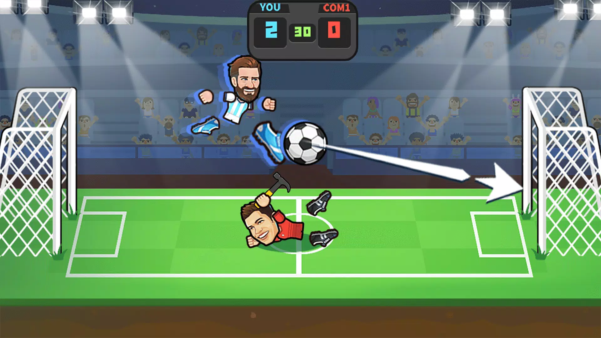 Go Flick Soccer Screenshots