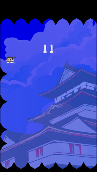 Bouncy Samurai - Tap to Make Him Bounce, Fight Time and Don't Touch the Ninja Shadow Spikes Ekran Görüntüleri