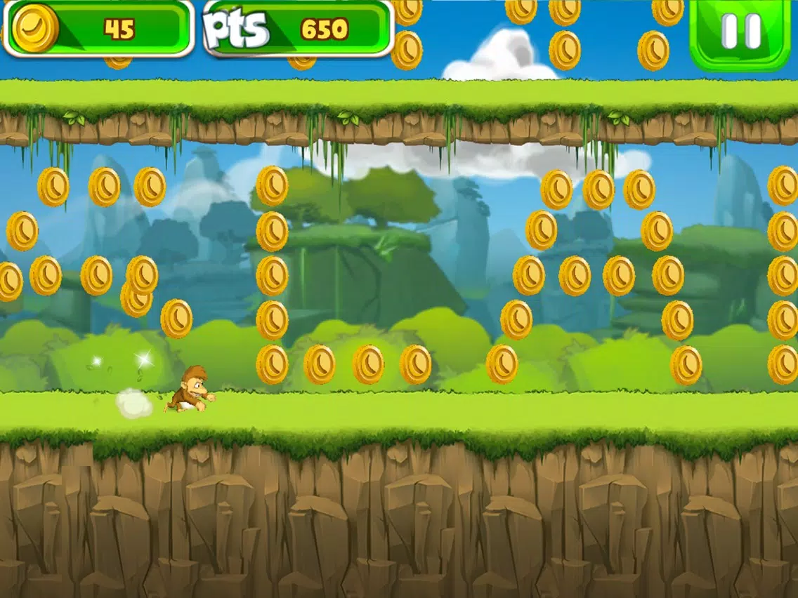 Capturas de tela do Monkey Legend - Banana Island iPad 