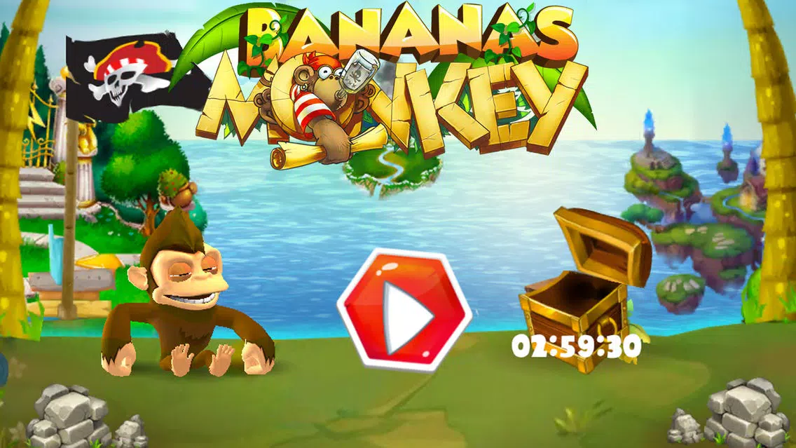 Capturas de tela do Monkey Legend - Banana Island