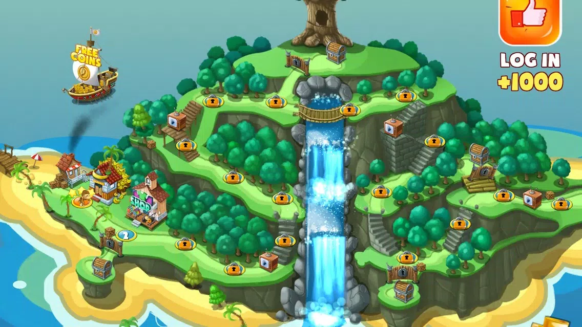 Capturas de tela do Monkey Legend - Banana Island