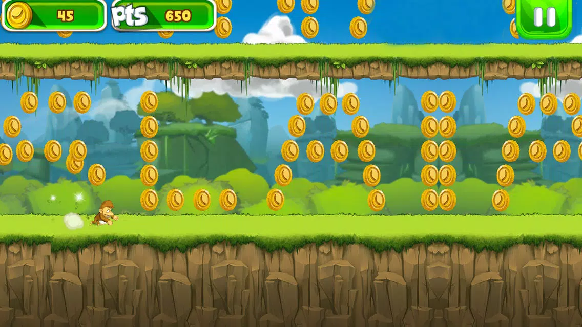 Capturas de tela do Monkey Legend - Banana Island