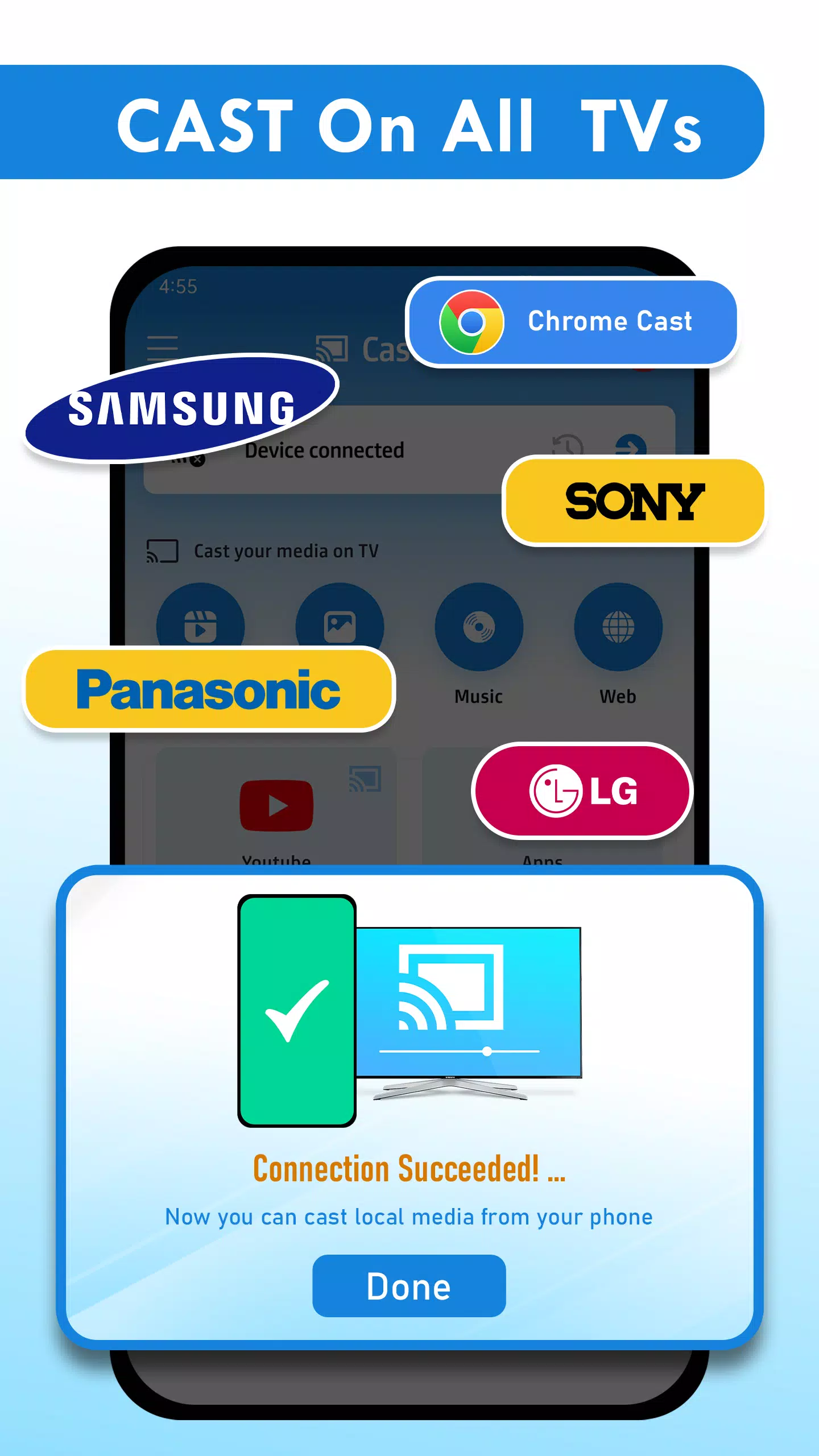 Screen Mirroring TV - Miracast Screenshots