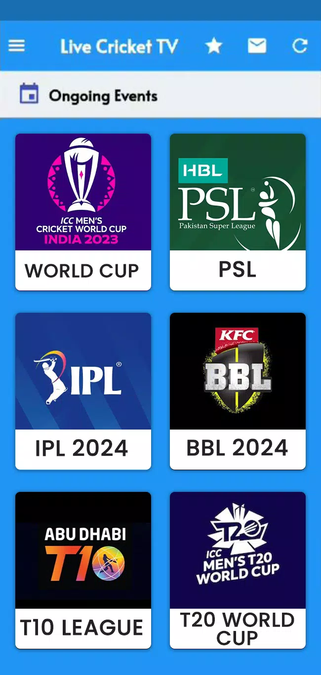 Live Cricket TV 2025 Screenshots