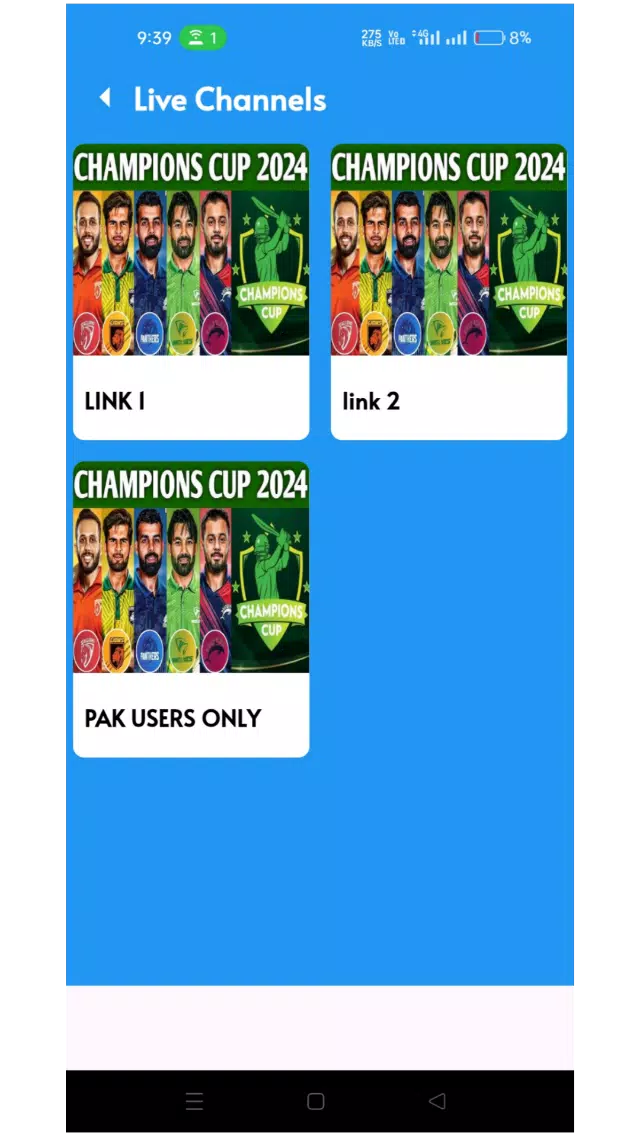 Live Cricket TV 2025 Screenshots