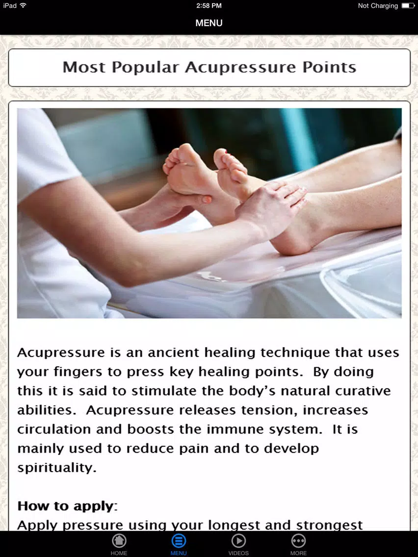Easy Acupressure Treatment Guide For Your Pain Body - Learn How To Start Control Your Pains iPad Screenshots