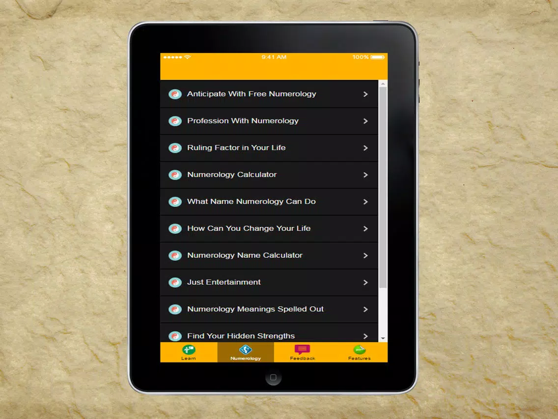Advance Numerology - Meanings Spelled Out iPad স্ক্রিনশট