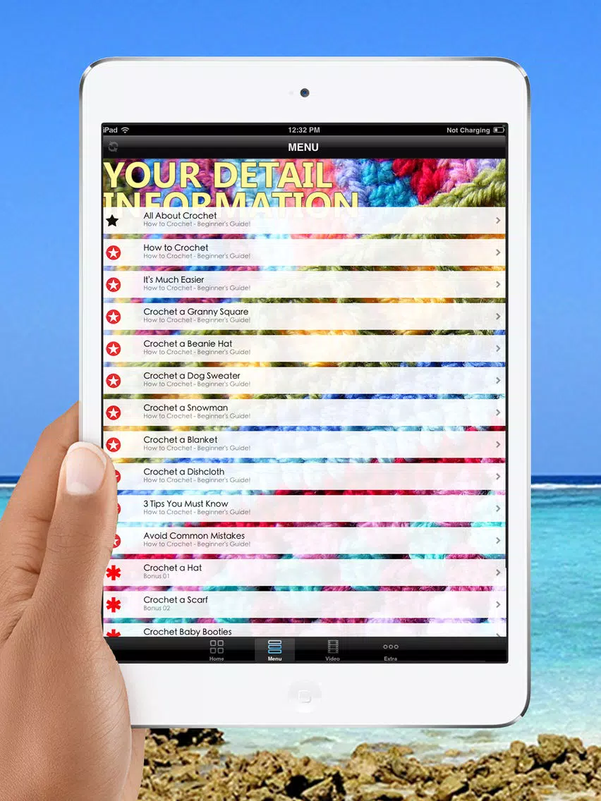 Learn Crochet For Life - Best Quick Guide & Tips For Beginners iPad Screenshots