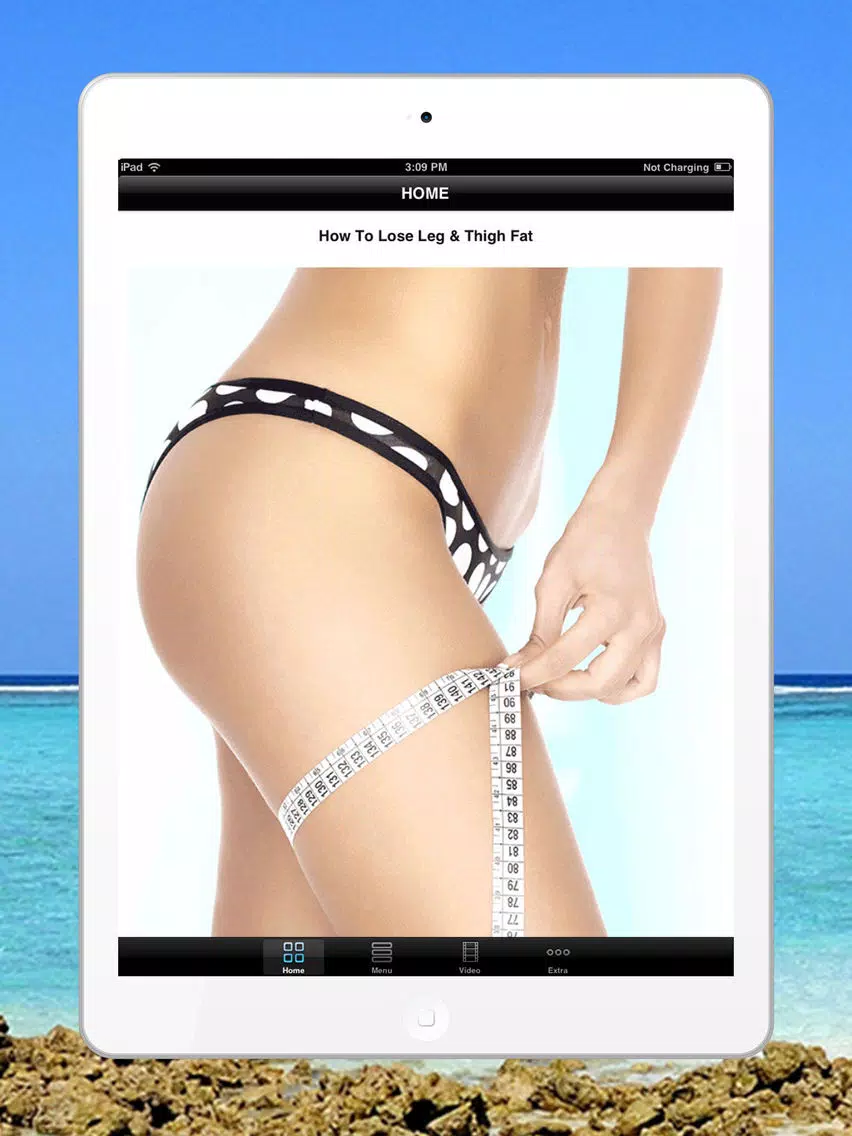 Best Way To Lose Leg & Thigh Fat - Fast & Easy Fat Loss Diet Workouts & Meal Plans For Beginners iPad Screenshots