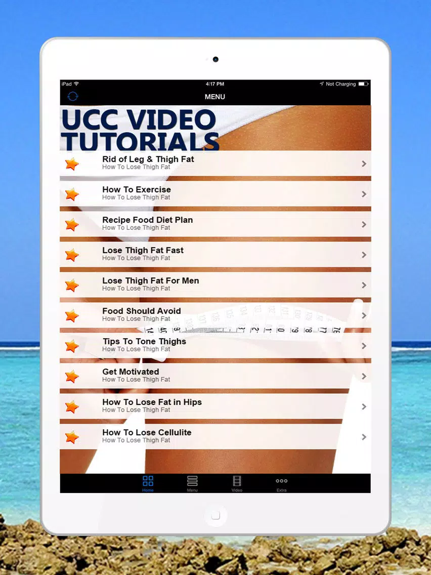 Best Way To Lose Leg & Thigh Fat - Fast & Easy Fat Loss Diet Workouts & Meal Plans For Beginners iPad Screenshots