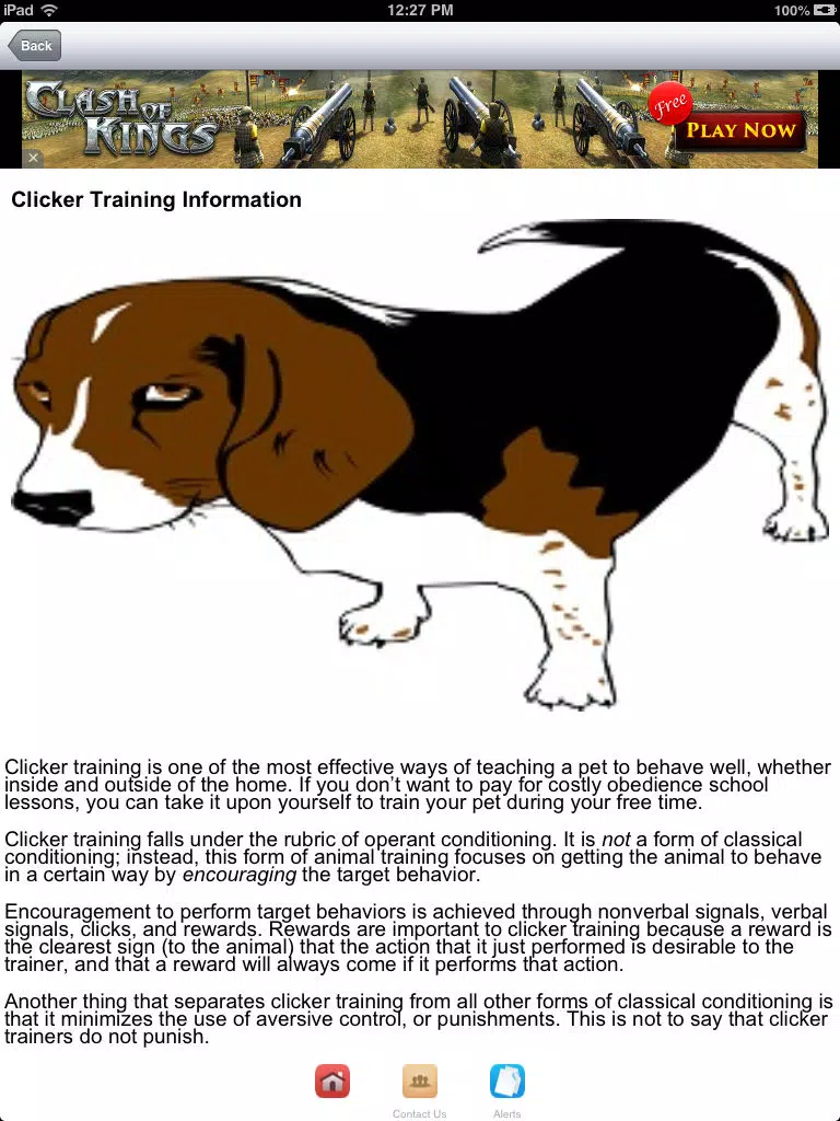 Dog Obedience Training With Clicker iPad Screenshots