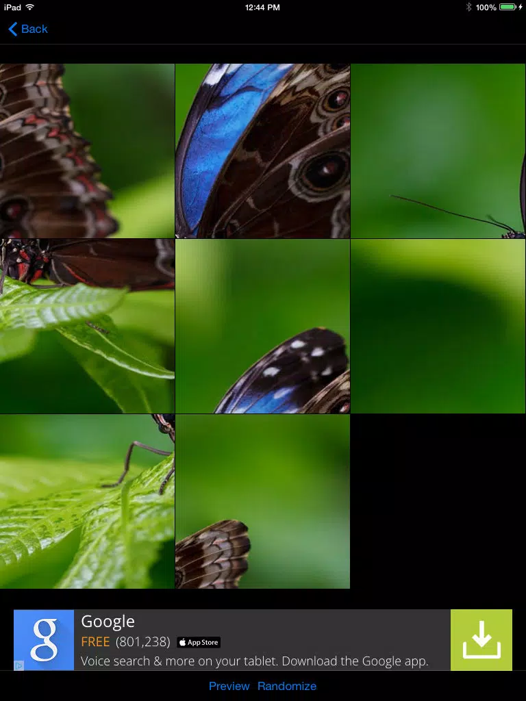 Amazing Nature Puzzle Game iPad Screenshots