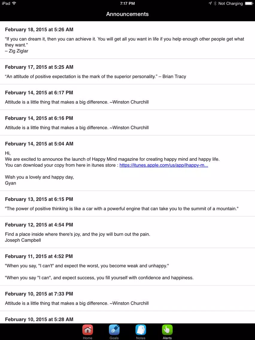 iPositiveThinking - #Great App on Positive Thinking & Mind Programing iPad Screenshots