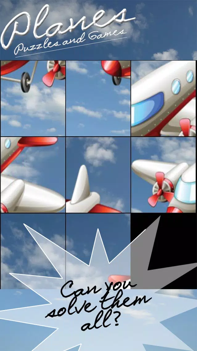 Plane Puzzles and Fun Games應用截圖