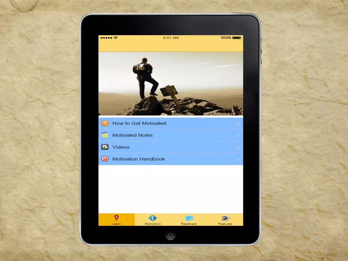 How to Get Motivated - Being Successful iPad Screenshots