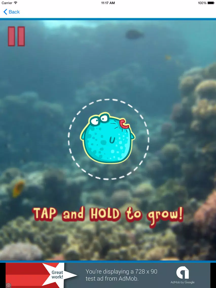 Splashy War Fish iPad  स्क्रीनशॉट