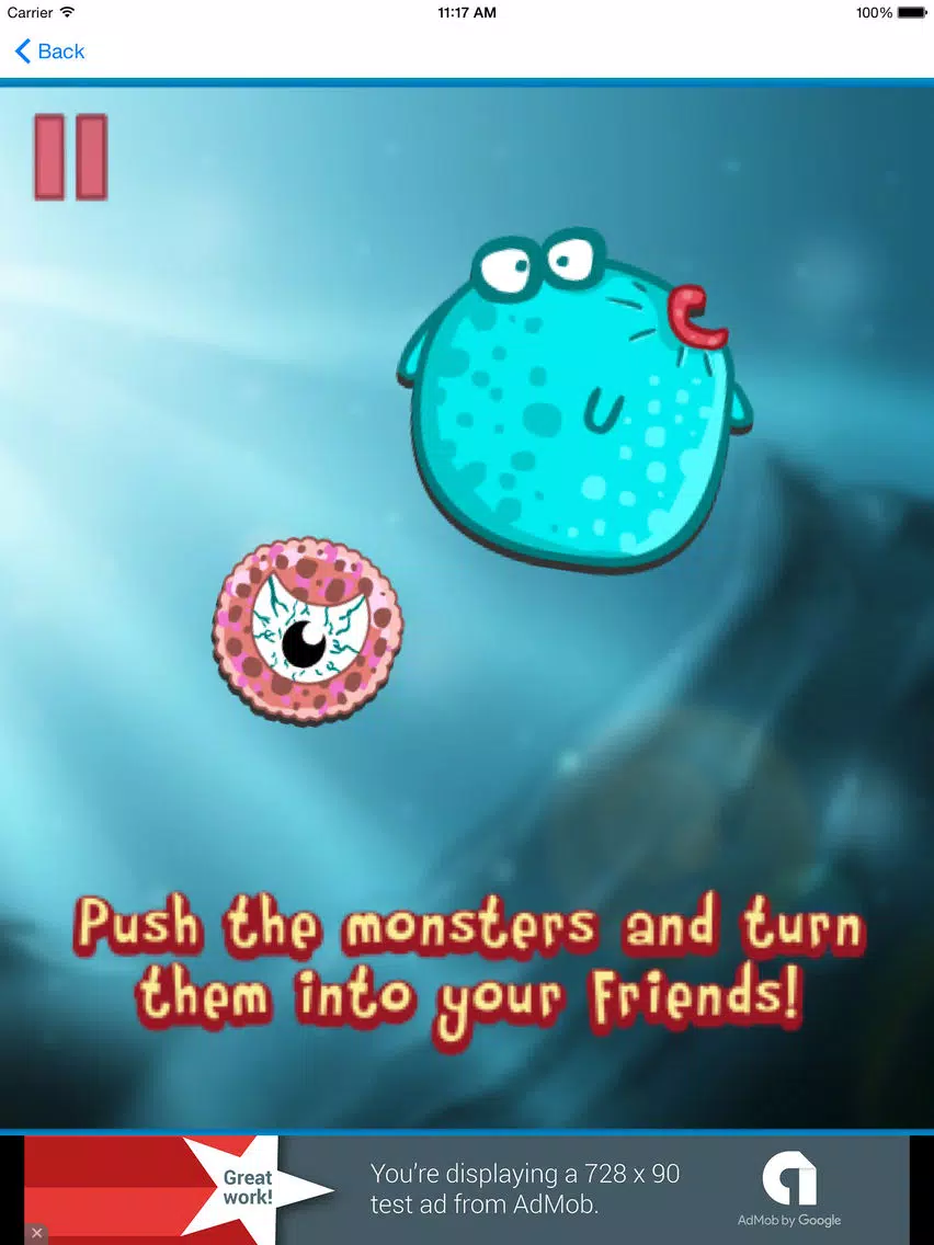 Splashy War Fish iPad  स्क्रीनशॉट