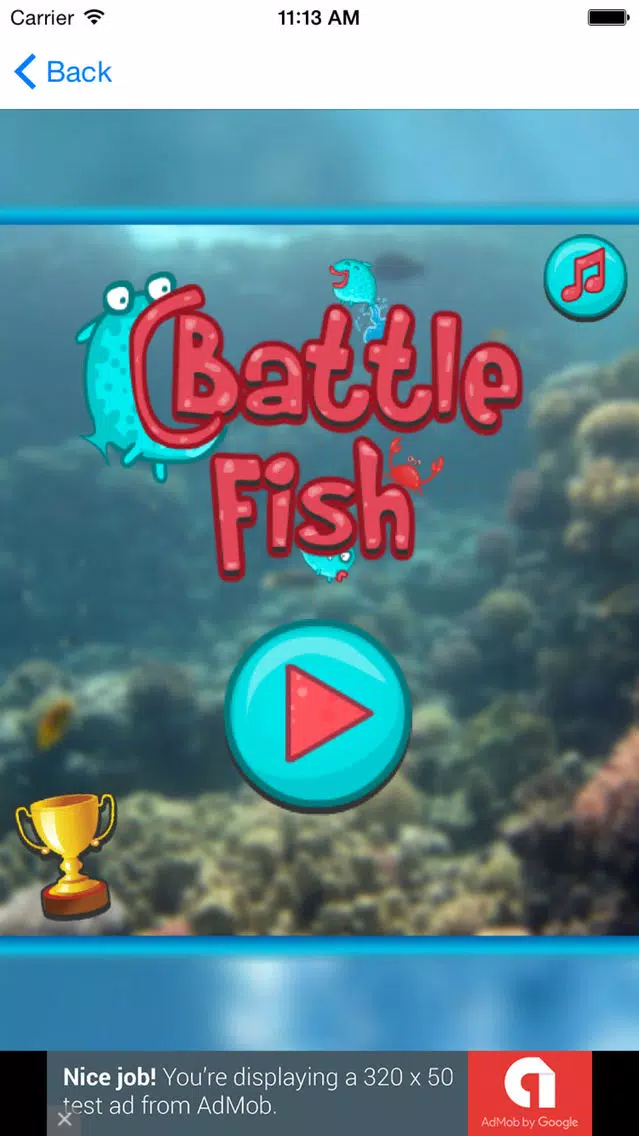 Splashy War Fish स्क्रीनशॉट