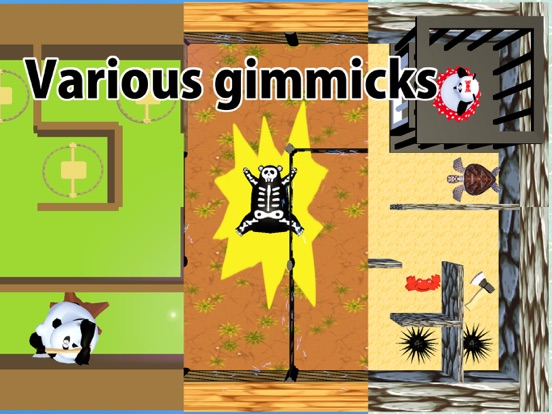 Roll Roll Panda iPad  Screenshots