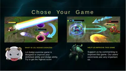 Lol Skillshot Game & Lol Dodge Screenshots