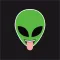 Alien UFO Emoji Stickers