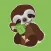 Baby Sloth - Emoji Stickers